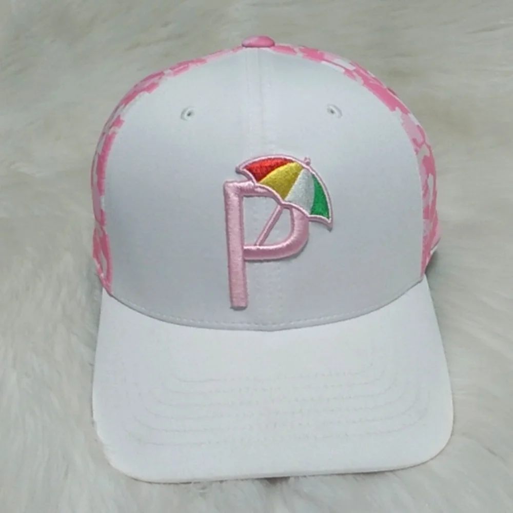 Puma Pink Camouflage Snap Back Hat